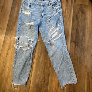 American eagle Distressed Light Blue Jeans